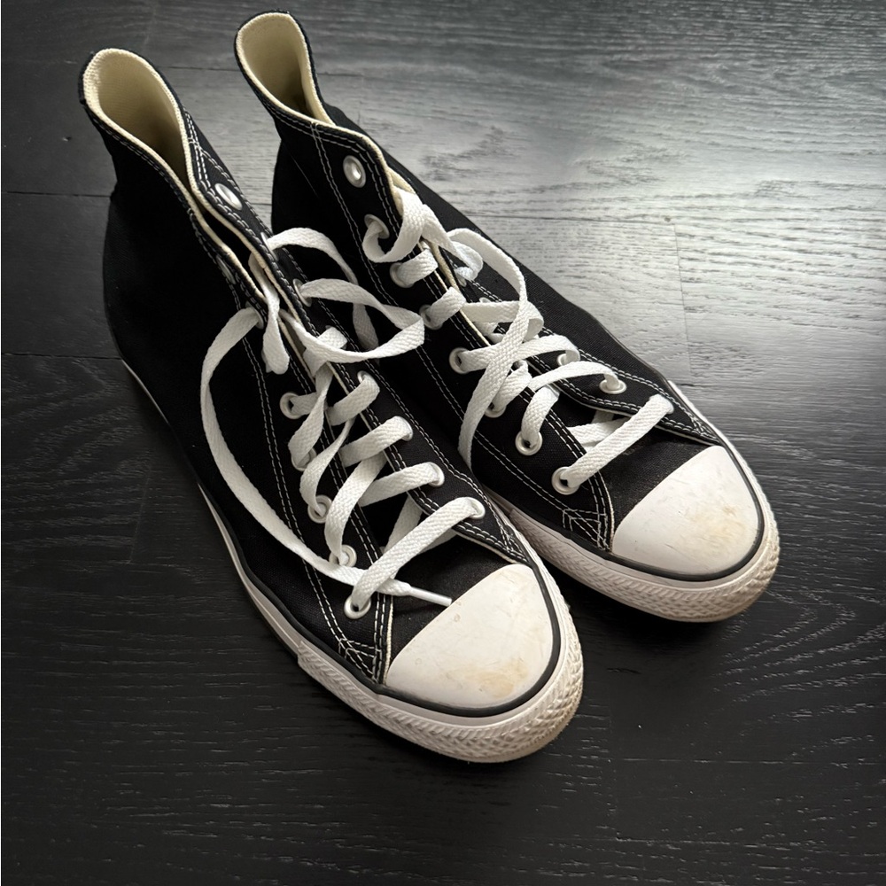Converse Classic Black High-Top Sneakers